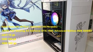 Intel Xeon E5 2670v2 + ASUS TUF Gaming X3 GeForce GTX 1660 + ssd + hdd