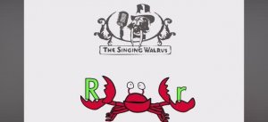 Find the letter Rr | The Singing Walrus