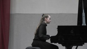 Матвеева Алина, 13 лет. Рахманинов "Элегия"