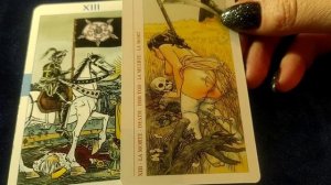 Таро Декамерон. Аркан XIII. Cмерть