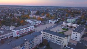 Осень в городе Березино. Обзорное видео.