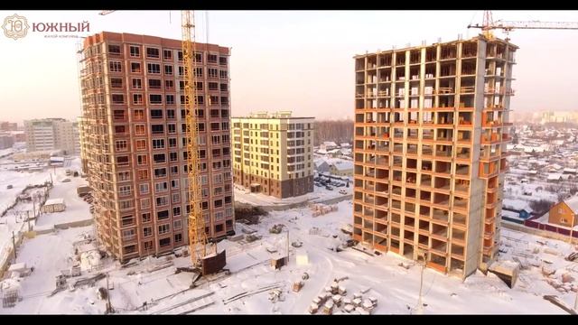 Аэросъемка ЖК "Южный". Ноябрь 2018 г. ИФК "Мера смотреть онлайн