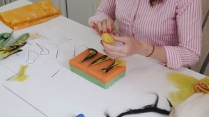 Мастер Класс по валянию игрушки.