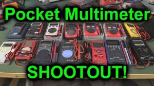 EEVblog #1083 - Pocket Multimeter Shootout