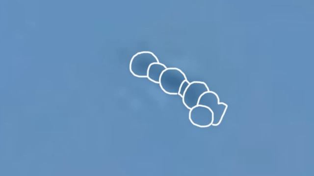 НЛО над Пензой 23 августа 2024 года (крутые развороты).