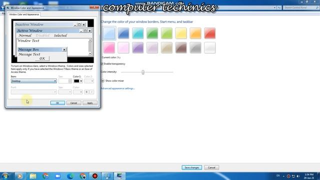 How to keep dark mode and how to change font, wallpaper, windows color in Windows 7 смотреть онлайн