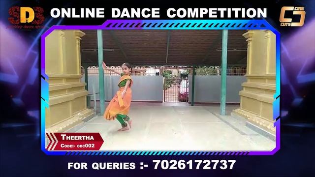 Theertha | ODC002 SDS presents Online Dance Competition organised by cinecuts