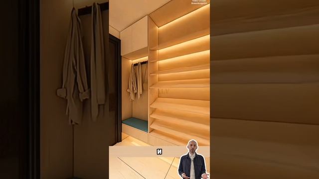 Интерьер маленькой прихожей