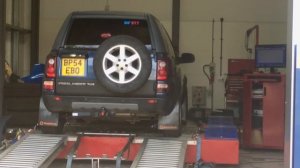 Freelander TD4 auto dyno run