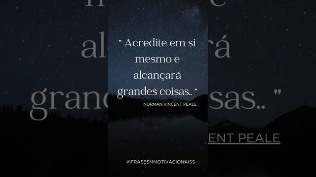 Frase Norman Vincent Peale #autoestima #confiança #confiança  #autoestima confiança foco #inspiraçã