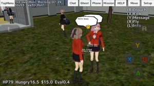 School Girls Simulator как получить повязку.