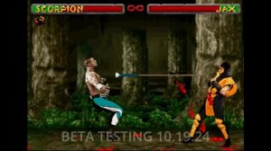 Mortal Kombat 2 - First Time Beta Testing 2 Player
