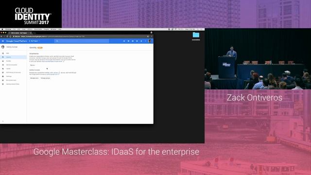6/21 | Google: IDaaS for the Enterprise | CIS 2017 смотреть онлайн