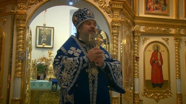 Слово епископа Максима в престольный праздник Знаменского монастыря