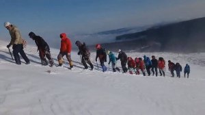 Выход на снежные занятия