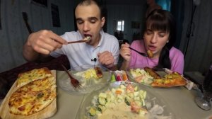 МУКБАНГ С ВАРЕЙ / НАРЕЗКИ ЛУЧШЕЕ - КУПАТЫ / РИС / САЛАТ / ВЫПЕЧКА / MUKBANG АСМР 27. 10. 2024