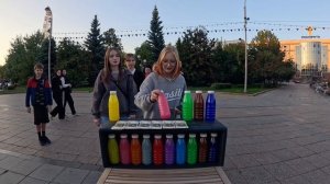 Угадай цвета бутылок челлендж. Полная игра 3-я