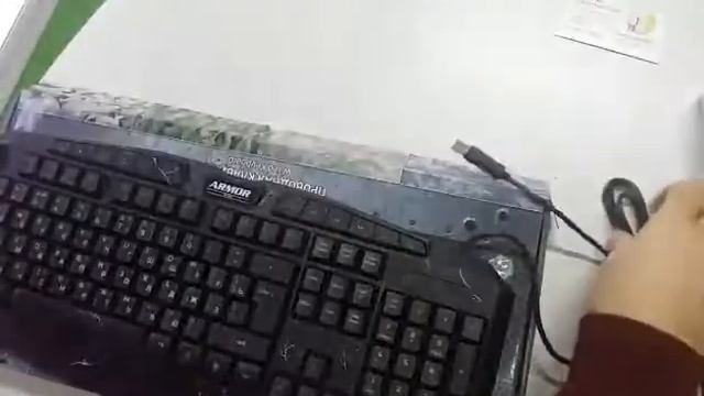 Игровая клавиатура с подсветкой CBR KB 870 Armor смотреть онлайн