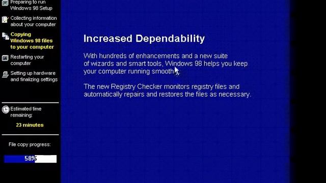 01 How to Setup Windows 98 Movie смотреть онлайн