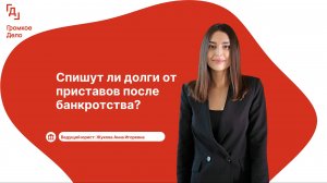 Спишут ли долги от приставов при банкротстве гражданина? Ведущий юрист: Анна Игоревна Жукова.