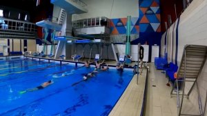 Тренировка в бассейне Строитель г. Челябинск