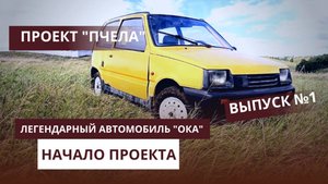 Проект "Пчела" Эпизод #1 Покупка Оки (ВАЗ 1111), планы на будущее, бюджет проекта