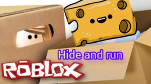 Меня чуть не поймали!Roblox.(🎃Hide and run)