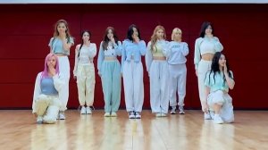TWICE - Alcohol-Free (Dance Practice Mirrored + Zoomed)