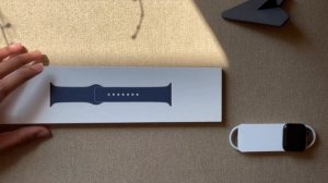 Quick unboxing of Apple Watch Series 6 GPS Blue Aluminium with Navy watch band