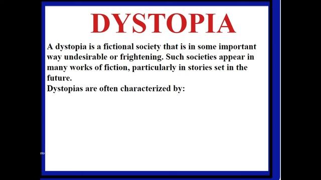 Dystopia vs Utopia