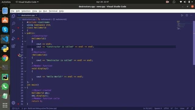Copy constructor