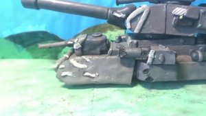 Первый Бой Панзера-Х. Крысолов VS Панзера-Х. Смерть Крысолова. Мультики про танки из пластилина.
