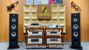 Test loa Focal Aria 948 ghép amply Accuphase E-380 rất hay và ổn áp