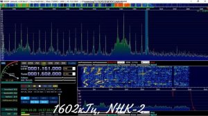 1539кГц, 1602 кГц, 1593кГц,  NHK-2 (JAPAN )