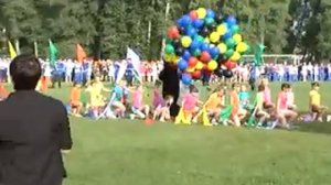 Спортивная Олимпиада в Краснощеково ч 2