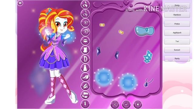 Эквестрия Гёрлз одевалки смотреть онлайн