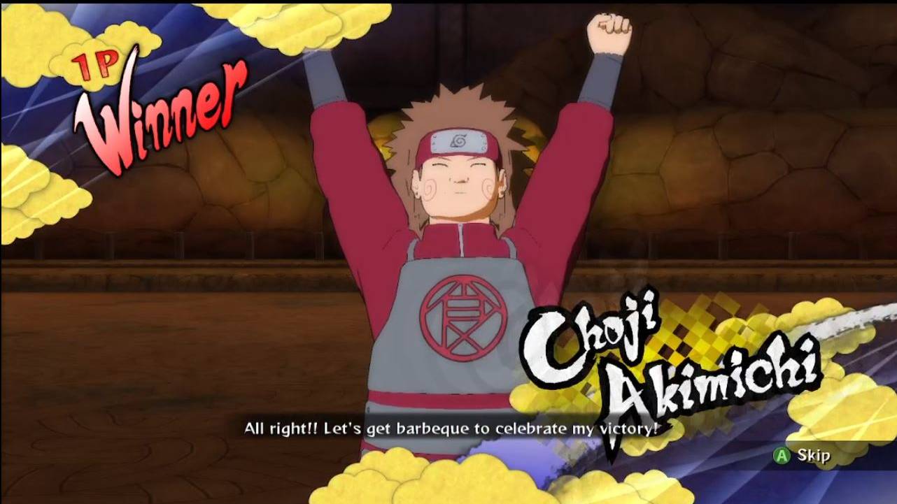 NARUTO SHIPPUDEN Ultimate Ninja STORM 2.Choji vs Jugo [チョウジVSジュウゴ]