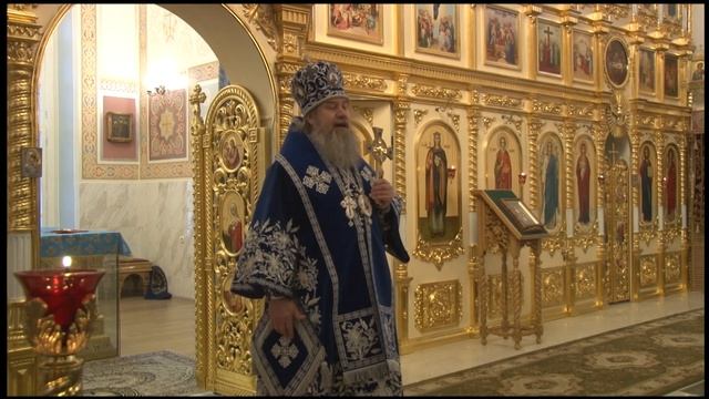 Проповедь епископа Максима в престольный праздник Знаменского монастыря
