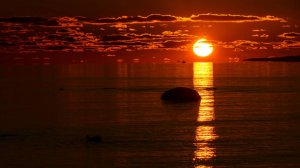 Вечер в Финском заливе