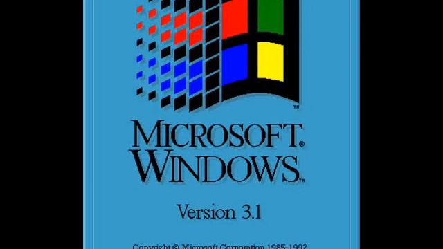 Microsoft Windows Version 3.1 (1992) - Startup and Shutdown смотреть онлайн