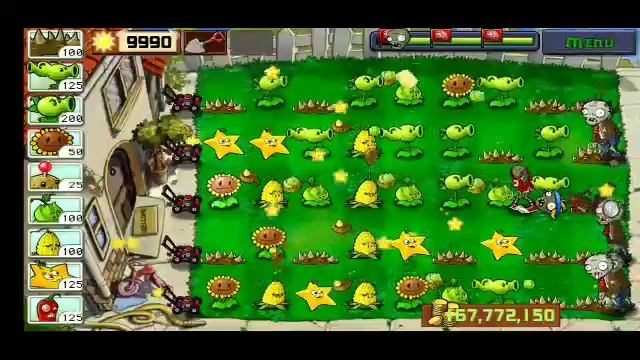 plants vs zombies (adventure day) gameplay level 7,8 смотреть онлайн