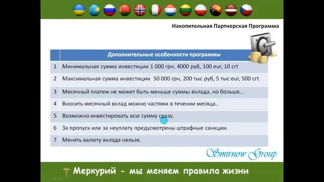 Взаимный фонд Меркурий!!! Новая Накопительная Программа. Обзор за 15 мин. Меркурий