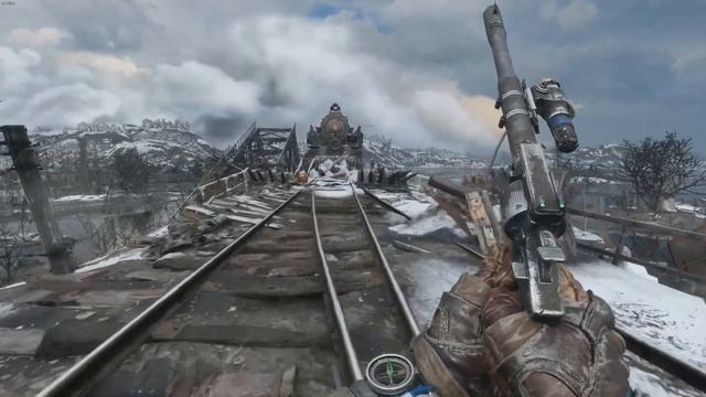 Metro Exodus RTX on GTX 1080 Gameplay смотреть онлайн