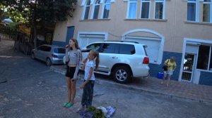 Вечерний Гурзуф. Выступление Анастасии и Светланы.