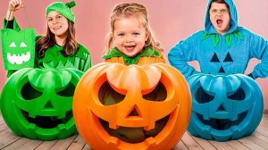 Анна-Мария и таинственный дом ведьмы: Спасение папы на Хэллоуин!