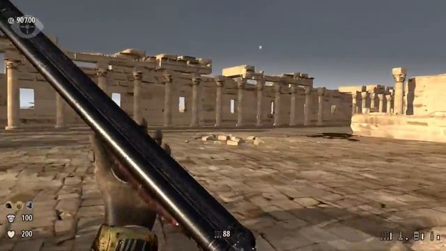 Serious Sam 3: Jewel of the Nile прохождение игры - Уровень 1: Собрание Богов (Secrets + No Damage)
