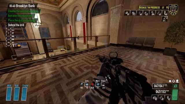 Payday 2 - Brooklyn Bank Death Wish. No Downs Grinder AK-17 смотреть онлайн