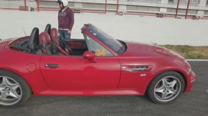 2024-10-06 BMW z3 M Roadster на ADM Raceway, конфиг Мосавтослалом