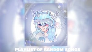 Плэйлист рандомных песен | Playlist of random songs | speed up | повышенная скорость