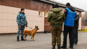 Соревнования среди кинологов прошли на базе Центра кинологической службы МВД по Республике Карелия